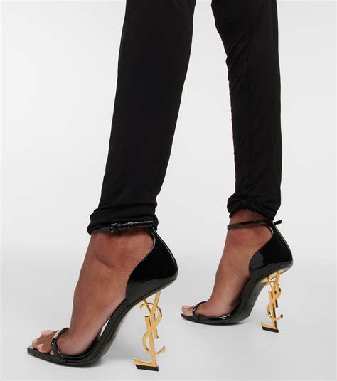 talon ysl poids maximal|Sandales Opyum 110 en cuir verni en no.